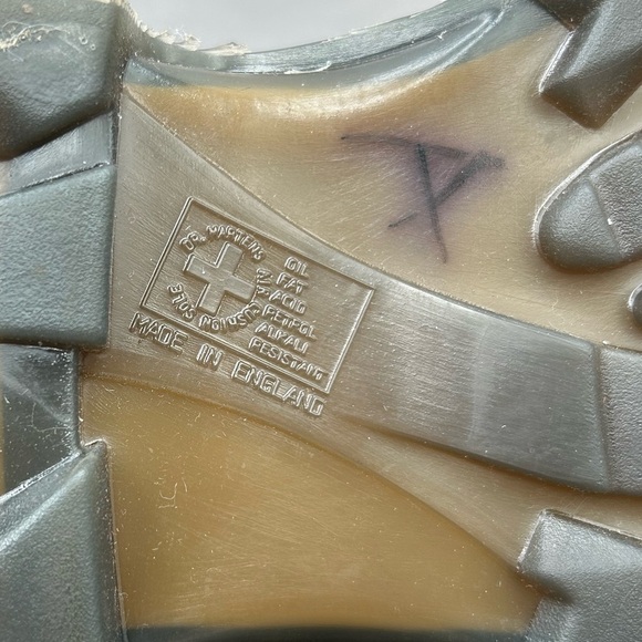 NEW RARE Vintage Dr Martens 939 Made in England Ben Boots Sz Men’s 10 Brown 90’s - Picture 14 of 16